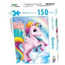Quebra Cabeça 150 Peças Rainbow Unicórnio - Pais E Filhos
