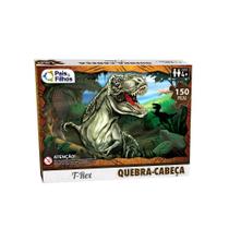 Quebra - Cabeça 150 peças T-Rex - Pais e Filhos