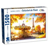 Quebra Cabeça 1500 Peças Carrossel de Paris Pais & Filhos Quebra Cabeça 1500 Peças Carrossel de Paris Pais & Filhos