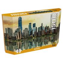 Quebra Cabeça 1500 Peças Panorama Manhattan - Grow 04986