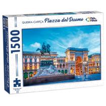 Quebra-Cabeça 1500 peças Piazza del Duomo - Pais e Filhos