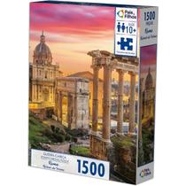 Quebra-Cabeça 1500 peças Roma Ruínas do Forum Pais e Filhos