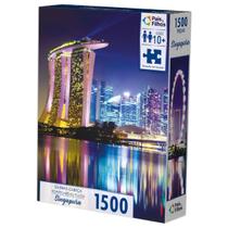 Quebra-Cabeça 1500 peças Singapura - Pais e Filhos Quebra-Cabeça 1500 peças Singapura - Pais e Filhos