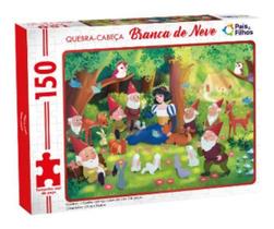 Quebra cabeça 150pcs branca de neve pais e filhos
