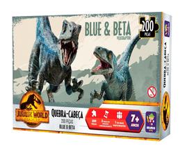 Quebra Cabeça 200 pç Blue e Beta - Jurassic World