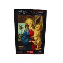 Quebra Cabeça 200 Peças A Virgem E Menino-Botticelli Mimo Toys 2599 Quebra Cabeça 200 Peças A Virgem E Menino-Botticelli Mimo Toys 2599