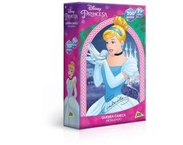 Quebra-Cabeça 200 Peças Cinderela Toyster 002802 Quebra-Cabeça 200 Peças Cinderela Toyster 002802
