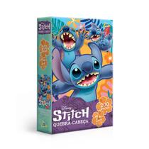 Quebra cabeça 200 peças disney stitch - toyster 003179 Quebra cabeça 200 peças disney stitch - toyster 003179