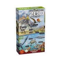 Quebra-cabeça 200 peças Evolução dos Animais +7 Anos Grow - 04933