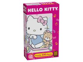 Quebra-cabeça 200 Peças Hello Kitty Puzzle Grow Quebra-cabeça 200 Peças Hello Kitty Puzzle Grow