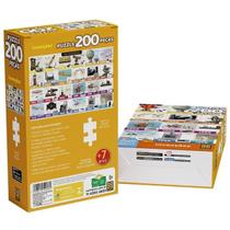 Quebra Cabeça 200 Peças Invenções Grow 04246 Quebra Cabeça 200 Peças Invenções Grow 04246