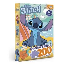 Quebra-Cabeca 200 peças Lilo & Stitch Disney - Novo Papel