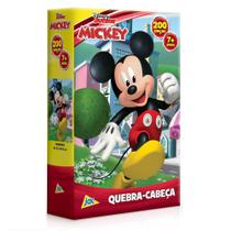 Quebra Cabeça 200 Peças - Mickey - Toyster