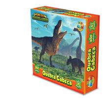 QUEBRA-CABEÇA 200 PEÇAS - Reino dos Dinossauros - ggbplast
