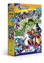 Quebra cabeça 200 peças toyster marvel os vingadores original jak