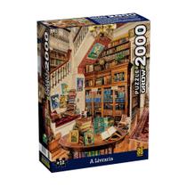 Quebra-Cabeça 2000 peças A Livraria - Grow