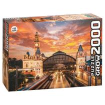 Quebra-Cabeça 2000 Peças Estação Da Luz Grow 03737