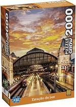 Quebra cabeça 2000 peças Estação da Luz