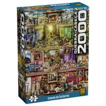 Quebra-cabeça 2000 peças Estante de Cachorros