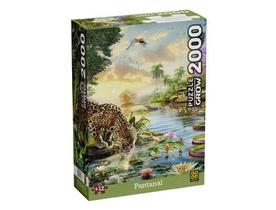 Quebra-cabeça 2000 Peças Pantanal Puzzle Grow Quebra-cabeça 2000 Peças Pantanal Puzzle Grow
