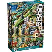 Quebra Cabeça 2000 Peças Porto Colorido 04865 - Grow
