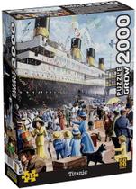 Quebra-cabeça 2000 peças Titanic 4212- Grow Quebra-cabeça 2000 peças Titanic 4212- Grow