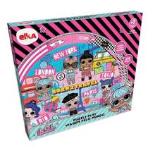Quebra Cabeca 214pcs Redondo Lol Viagem Pelo Mundo Elka Quebra Cabeca 214pcs Redondo Lol Viagem Pelo Mundo Elka