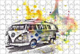 Quebra-Cabeça 24 peças atividades para Idosos Peças grandes