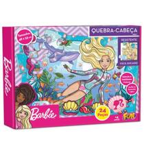 Quebra-Cabeça - 24 Peças - Barbie - Fun
