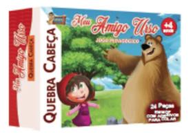 Quebra-Cabeça 24 Peças em Madeira Meu Amigo Urso Ref. 4042 - Uriarte