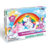 Quebra Cabeça 24 Peças Unicórnio Baby - Pais & Filhos Quebra Cabeça 24 Peças Unicórnio Baby - Pais & Filhos