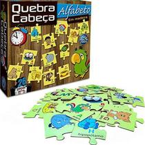 Quebra Cabeça 26 Pçs - Alfabeto - Madeira