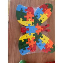 Quebra-cabeça - 26 Peças Madeira - Linha Montessori