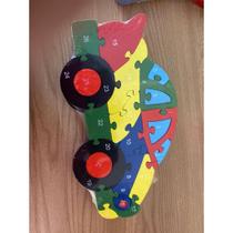 Quebra-cabeça - 26 Peças Madeira - Linha Montessori