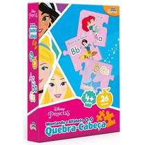 QUEBRA-CABEÇA 26 Peças Montando o Alfabeto de a a Z Princesa Toyster 8042 QUEBRA-CABEÇA 26 Peças Montando o Alfabeto de a a Z Princesa Toyster 8042