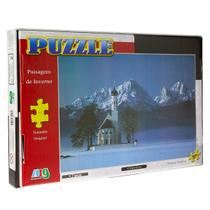 Quebra-Cabeça 260pçs Jardim de Inverno Puzzle 60x40 Nig