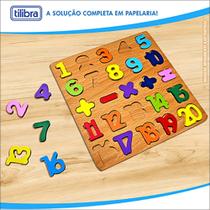 Quebra Cabeca 26Pc Madeira Encaixe Numeros Tilibra Quebra Cabeca 26Pc Madeira Encaixe Numeros Tilibra