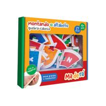 Quebra-Cabeça 27 peças Montando o Alfabeto - Toyster
