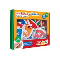 Quebra-Cabeça 27 peças Montando o Alfabeto - Toyster