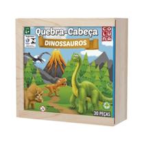 Quebra-Cabeça 30 peças - Dinossauros - Pais e Filhos