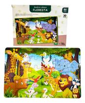 Quebra-Cabeça 30 Peças Floresta 4anos+ - Pais e Filhos