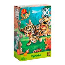Quebra Cabeça 30 Peças Grow - Tigrinho