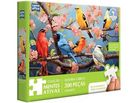 Quebra-cabeça 300 Peças Game Office Pássaros - Toyster Brinquedos