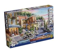 Quebra-Cabeça - 3000 Peças - Costa Italiana - 4866 Quebra-Cabeça - 3000 Peças - Costa Italiana - 4866