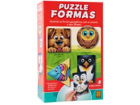 Quebra-cabeça 34 Peças Puzzle Formas Grow