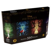 Quebra-Cabeça - 350 Peças - Disney Princesas e Vilãs - 4356