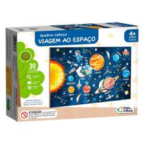 Quebra-Cabeça 38 peças Viagem ao Espaço - Pais e Filhos