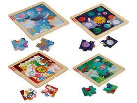 Quebra-cabeça 3D 10 Peças Natureza Fisher-Price