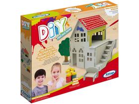 Quebra-cabeça 3D 28 Peças DIY Casinha Xalingo