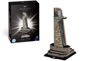 Quebra-cabeça 3D (3D Puzzle) Marvel Stark Tower - Revell 00315